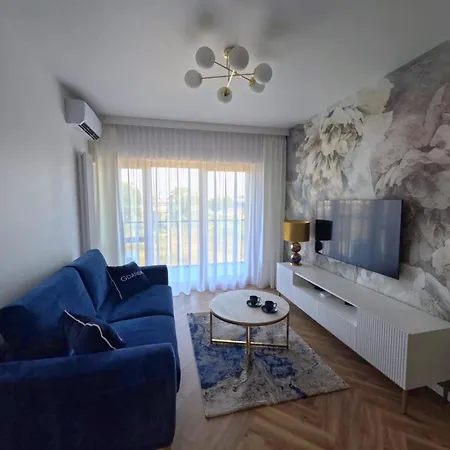 Golden River Apartament Danzica Esterno foto